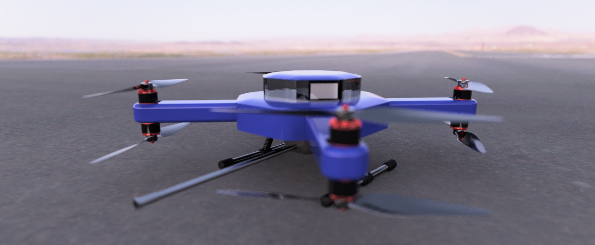 Custom drone for specialized applications